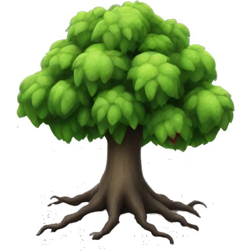 Poison tree emoji