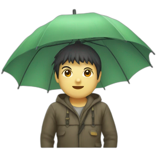 Chiba  parapluie emoji