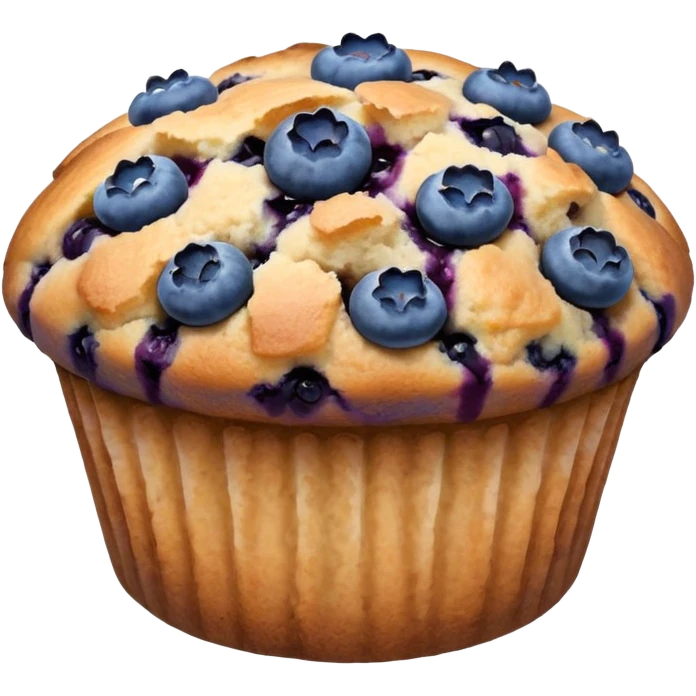 Blueberry Muffin emoji