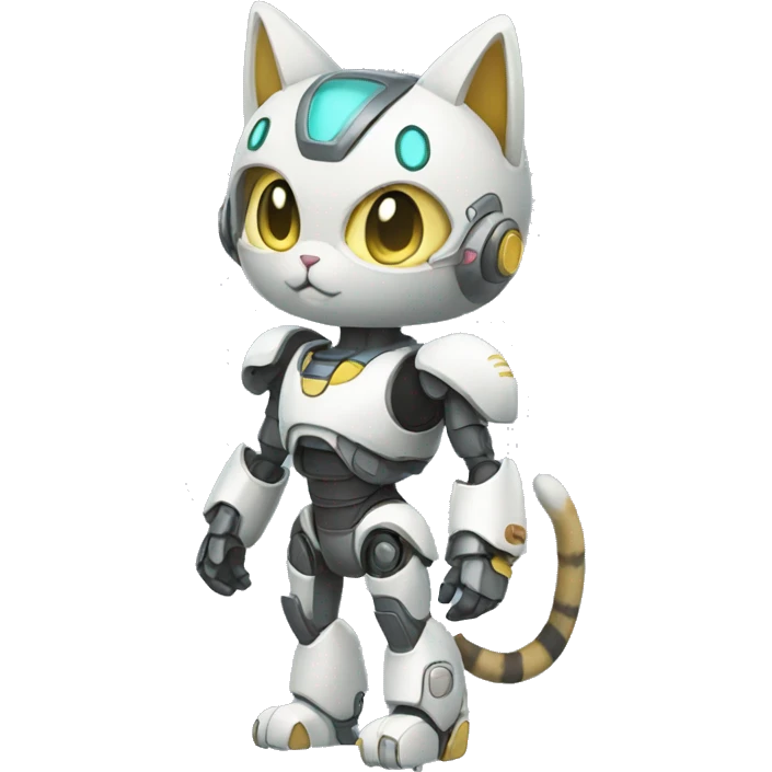 Cat-Medabot full body emoji