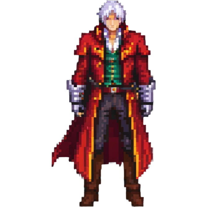 Dante Sparda from Devil May Cry emoji