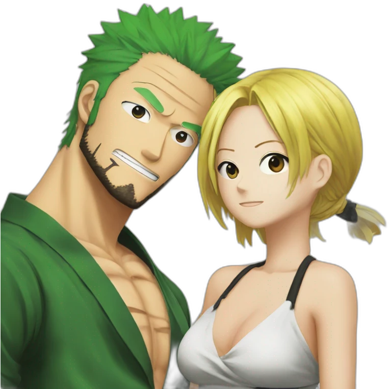 Zoro et Sanji emoji