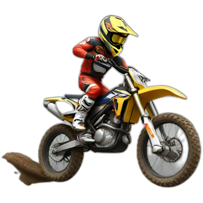 Moto cross emoji