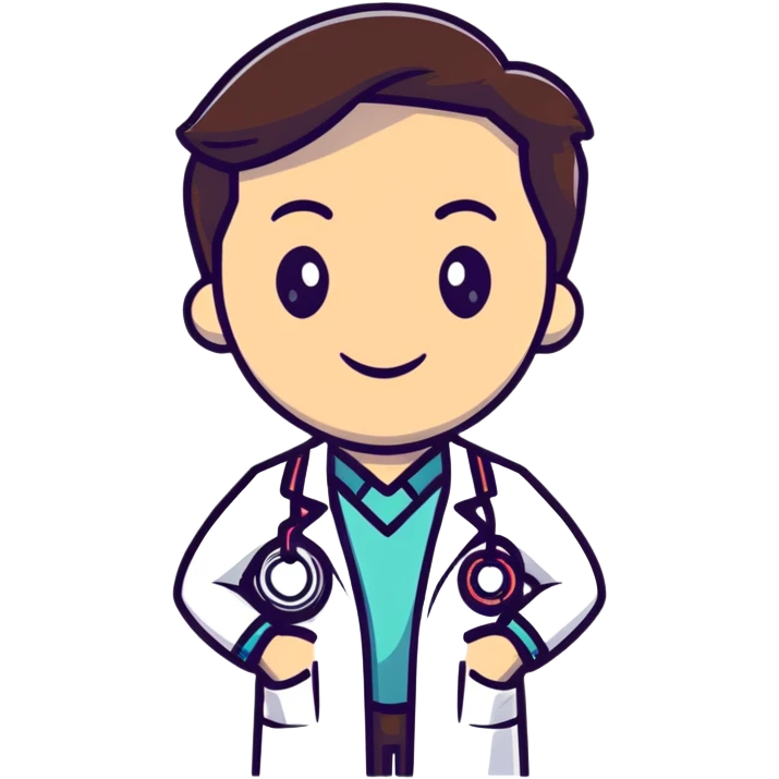 friendly doctor emoji