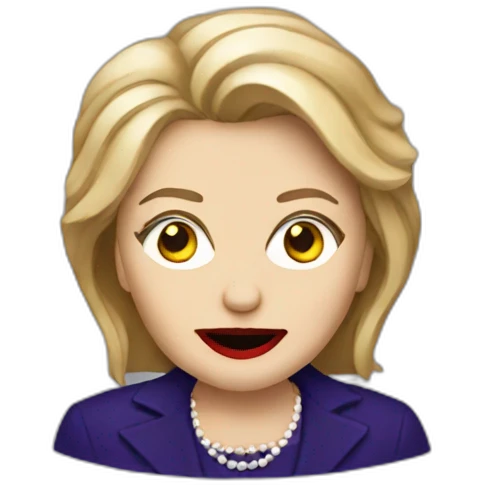 hillary clinton vampire emoji