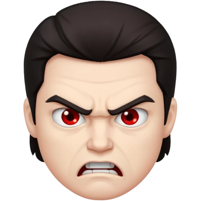 angry arrogant emoji