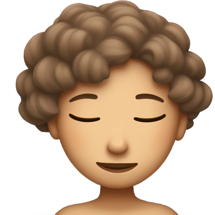 Girl sleeping  emoji