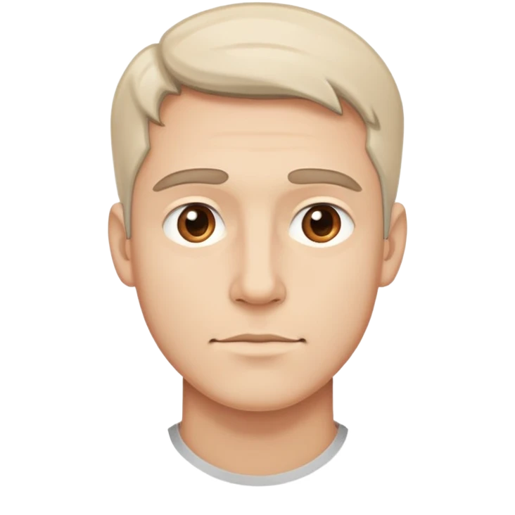 men face in sketch emoji