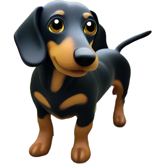 Wiener dog in door county emoji