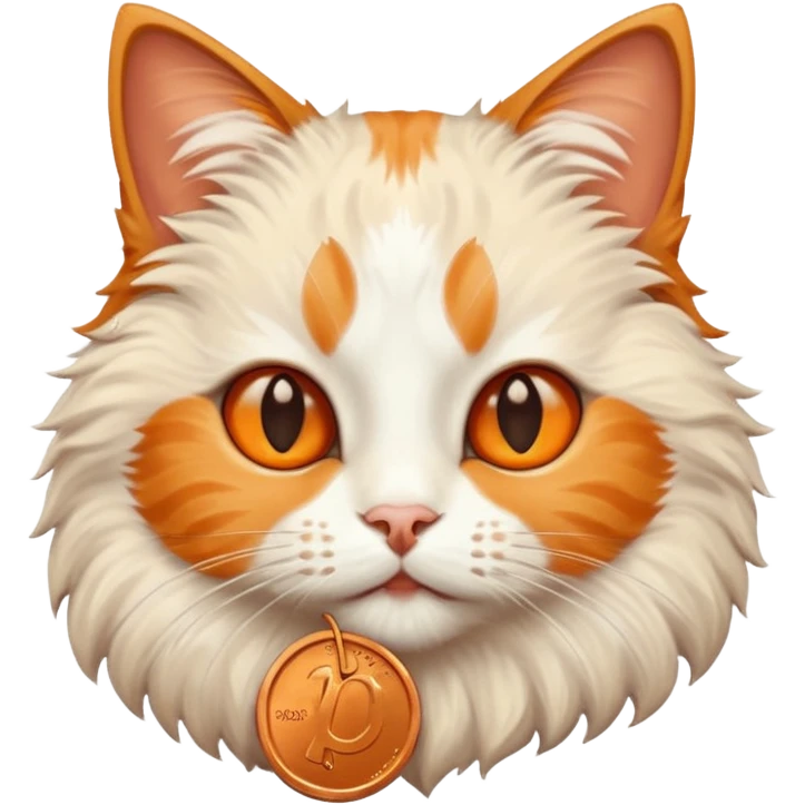 Cat penny emoji