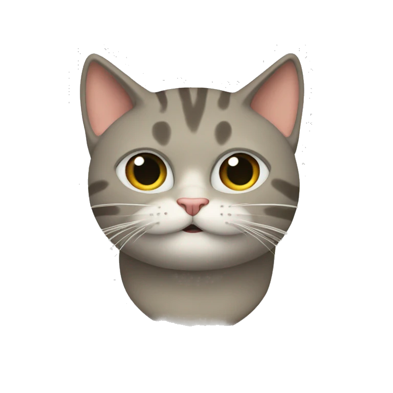 gatto che mangia un pesce emoji