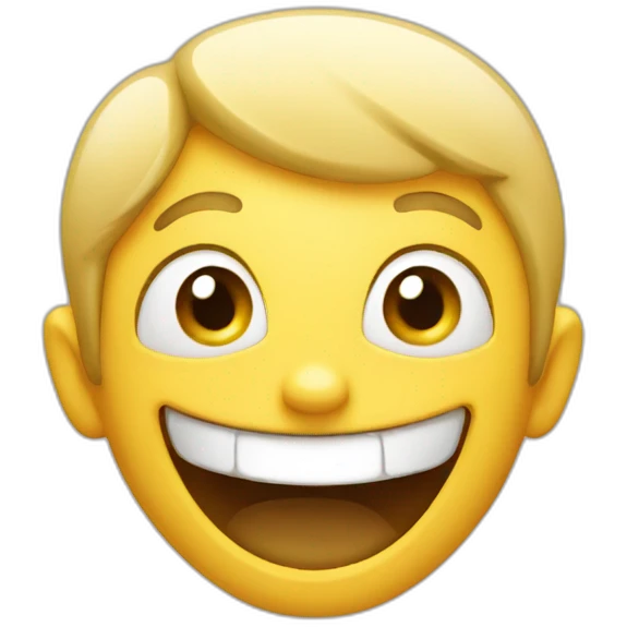 Excited face emoji