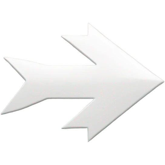 White arrow emoji
