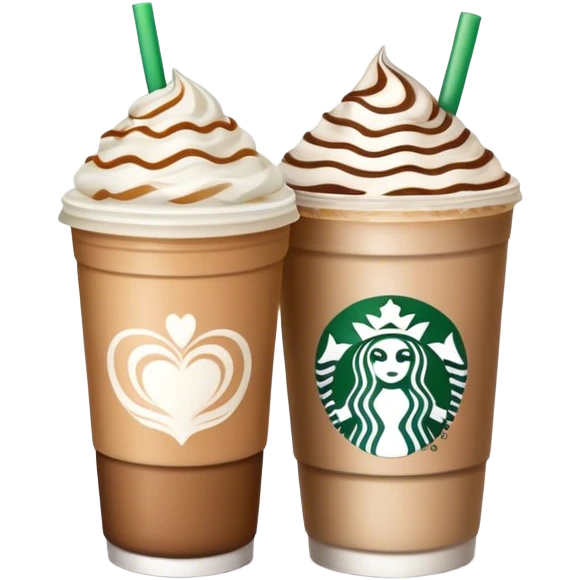 Starbucks drinks  emoji