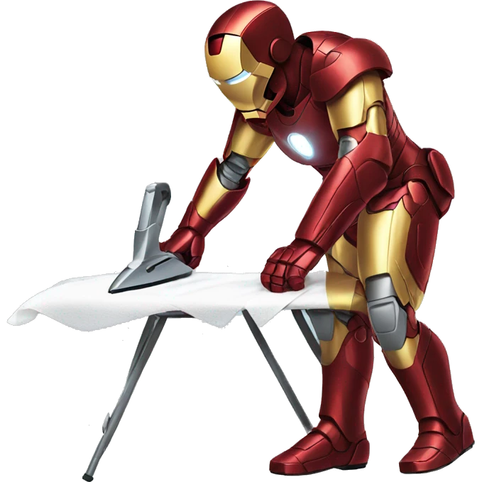 iron man ironing emoji