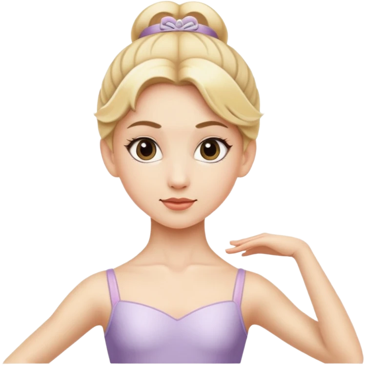 blonde ballet dancer emoji