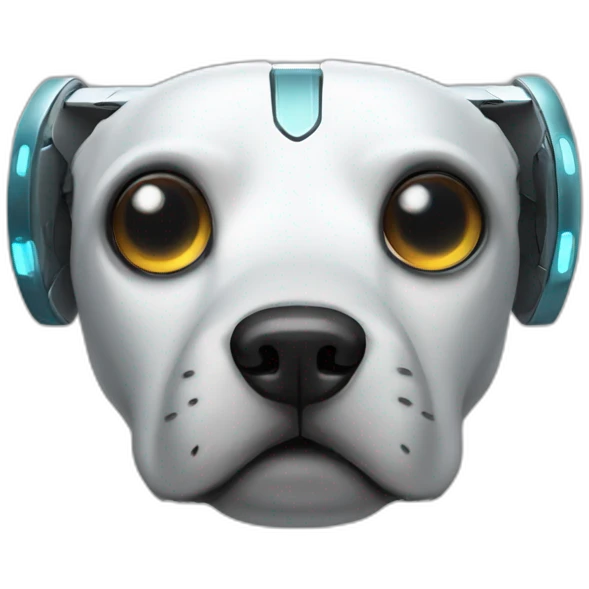 robot dog weapon emoji