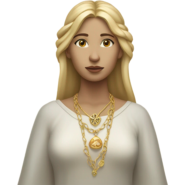 Esoteric blonde woman  emoji