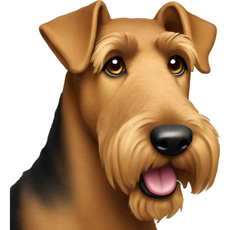 Airedale terrier emoji