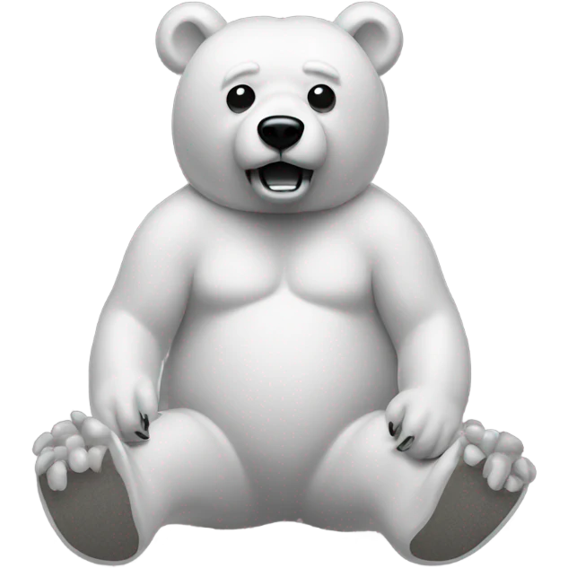 Cocaine bear  emoji