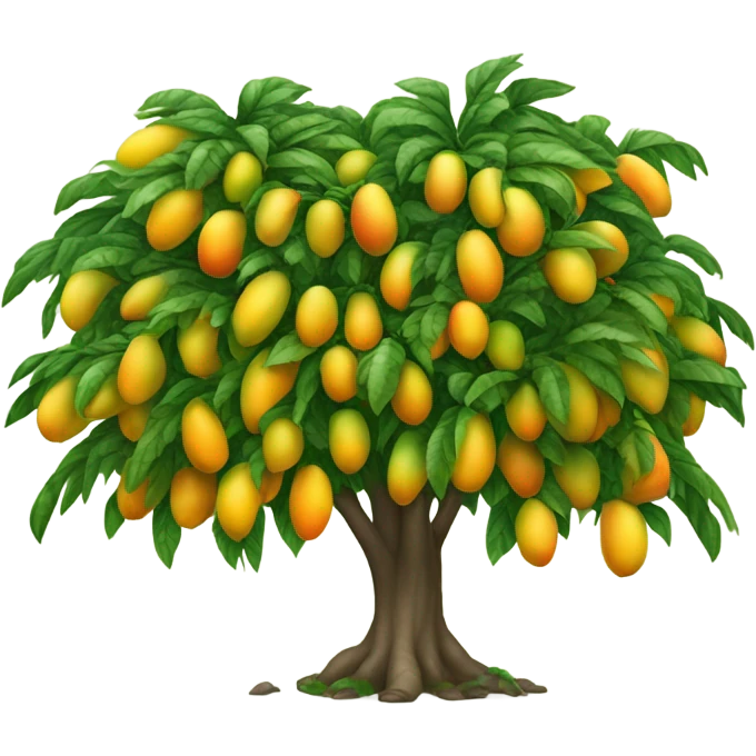 Mango tree emoji