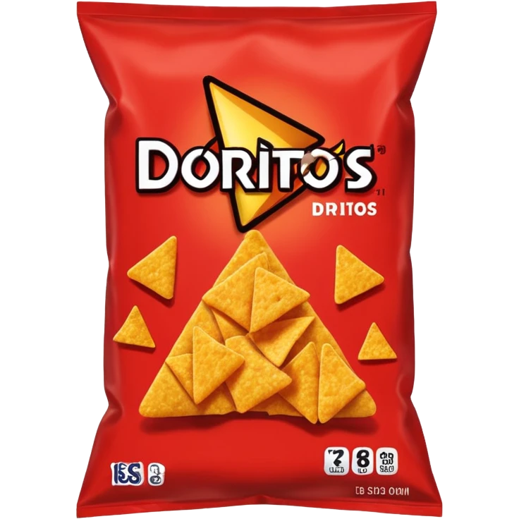 doritos red chips bag
 emoji