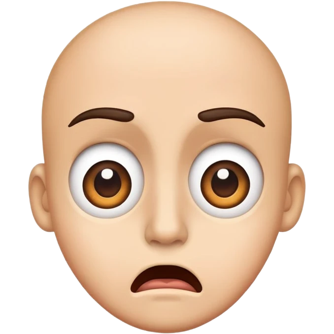 surprised and disgusted face emoji