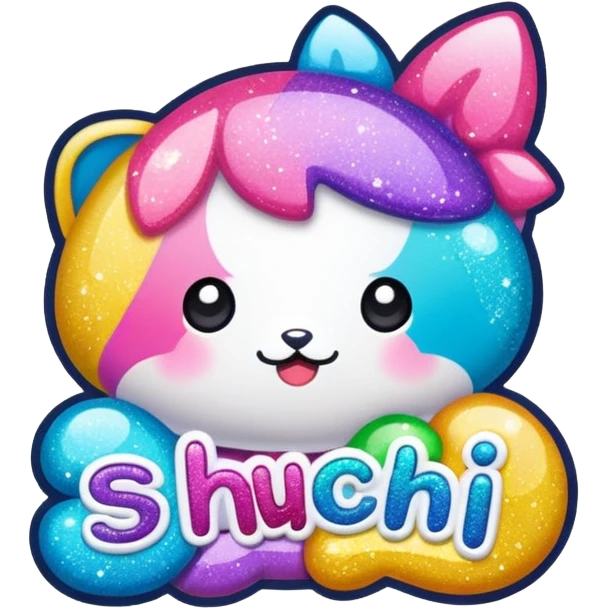 Shuchi name sticker  emoji