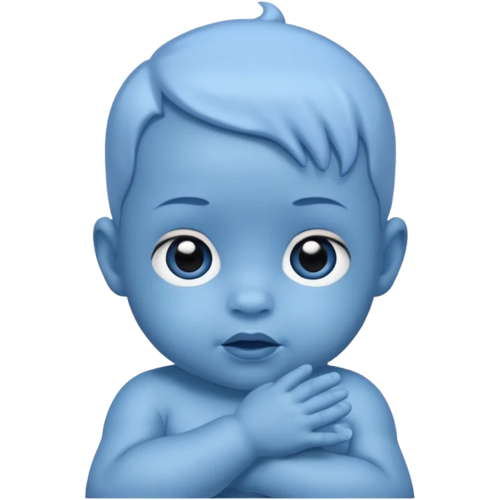 Bluebaby emoji