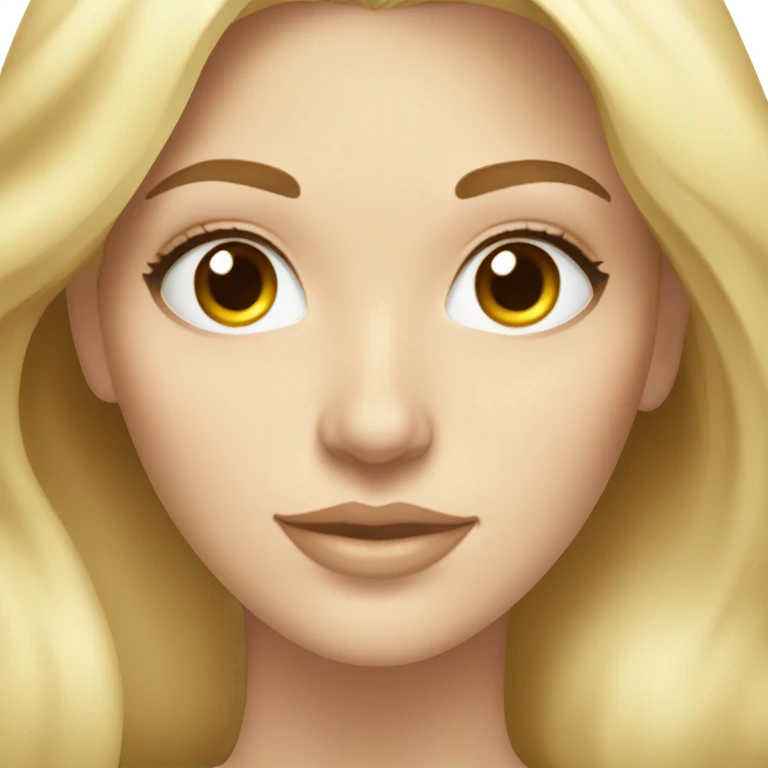 skincare white blonde woman emoji