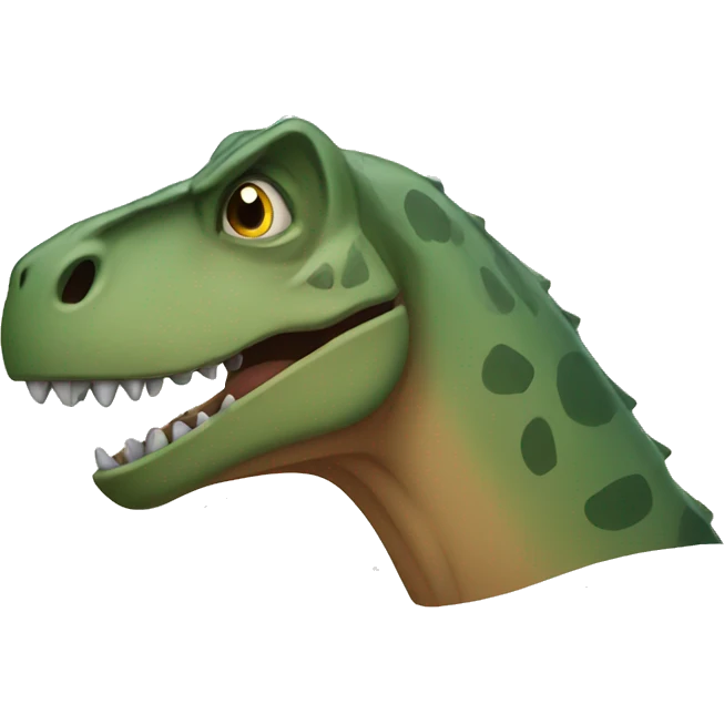 sad trex emoji
