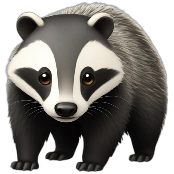 A badger emoji