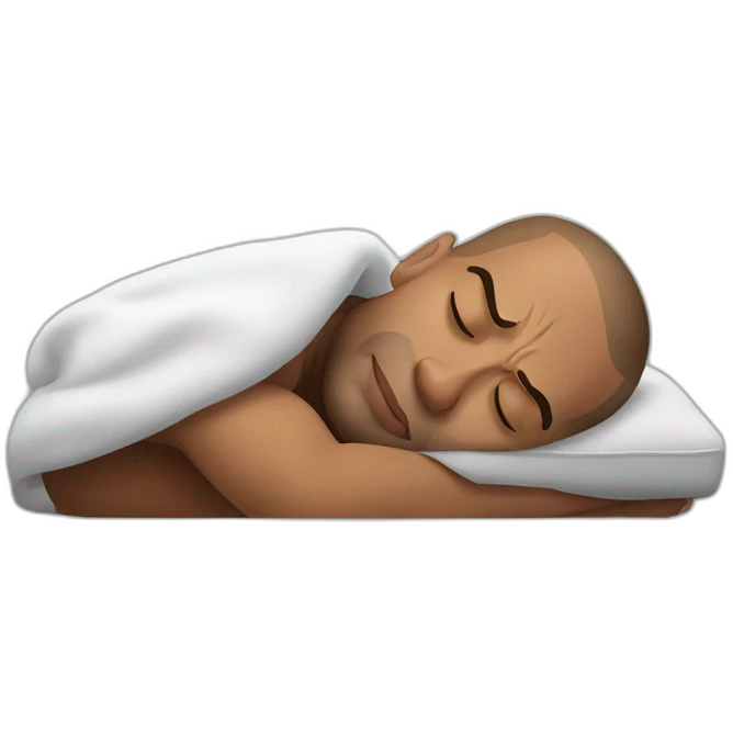 Dwayne Johnson sleeping  emoji
