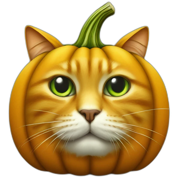fat cat pumpkin green shaquile o’ neal 245 emoji