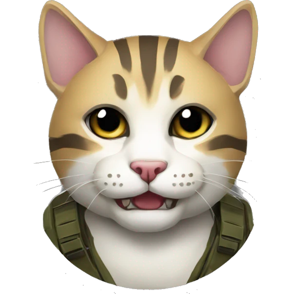Tarkov army cat emoji
