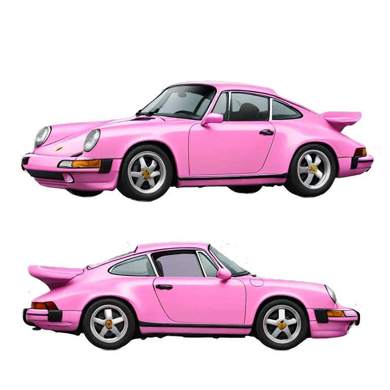 porsche pink color  emoji