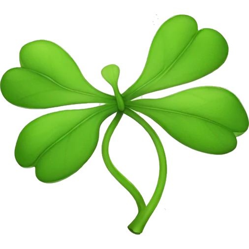 11 leaf clover emoji