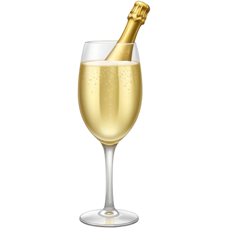 мини-бутылка Prosecco emoji