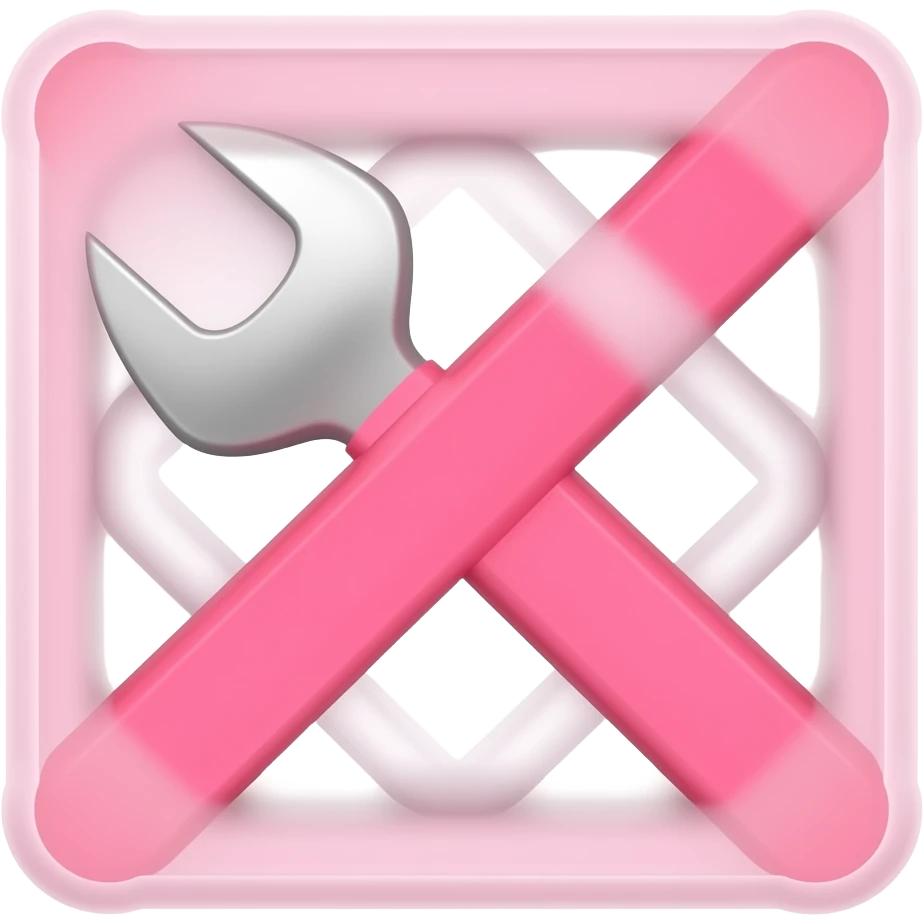 pink toolkit emoji