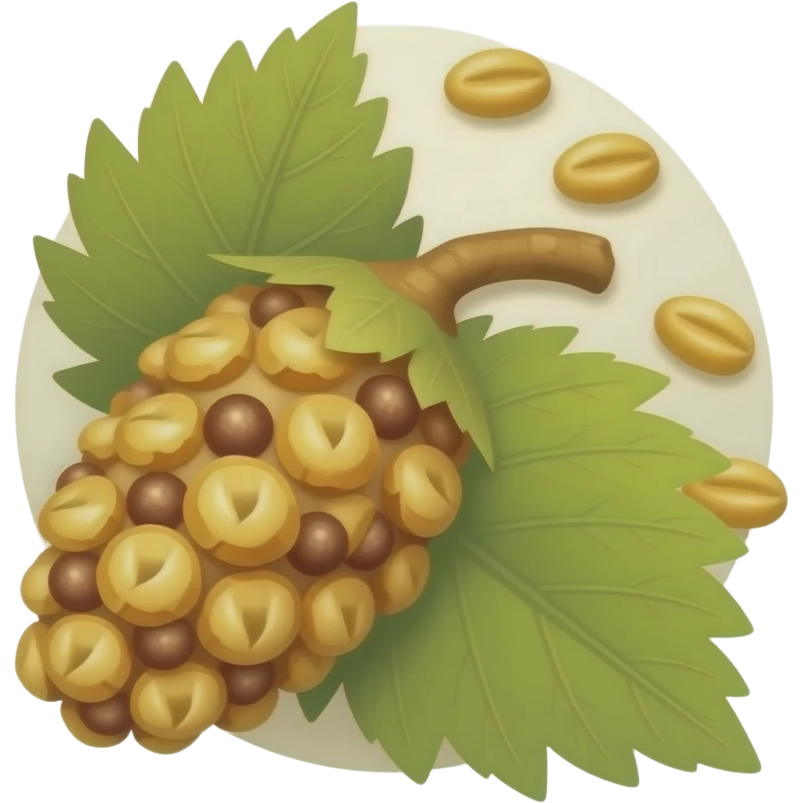 alder tree pollen from it emoji
