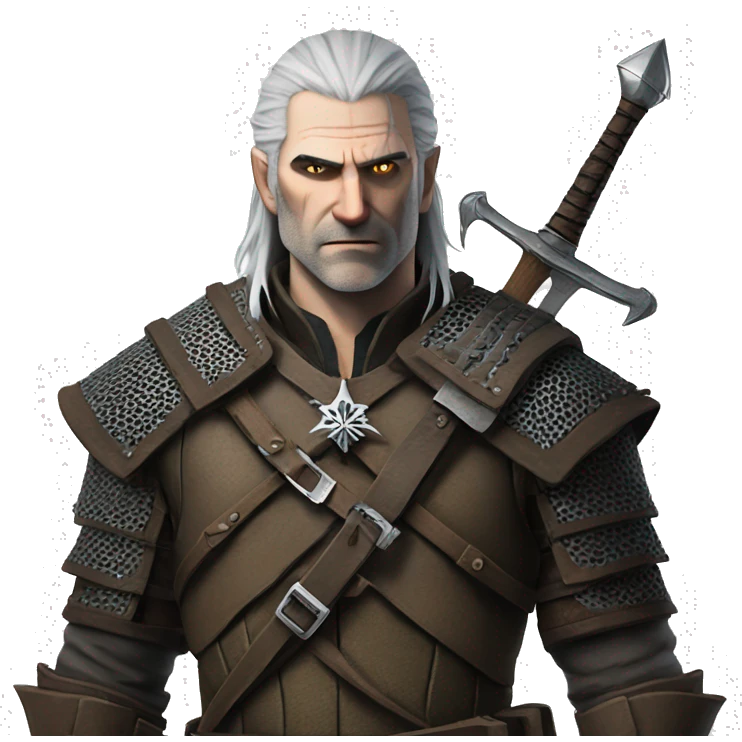 Geralt of rivia  emoji