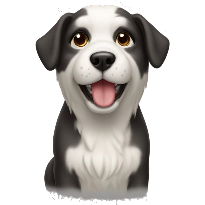 Chinese dog emoji