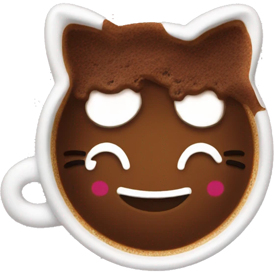 hello kitty coffee emoji