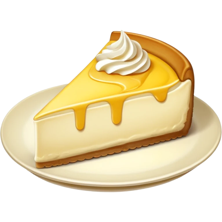 Cheesecake emoji