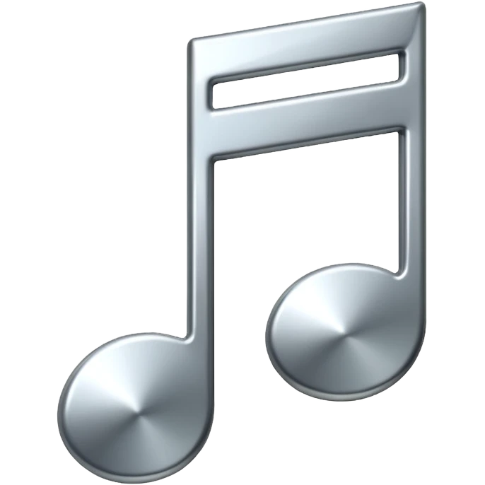 mac os music note metal mute sound 🔇 emoji
