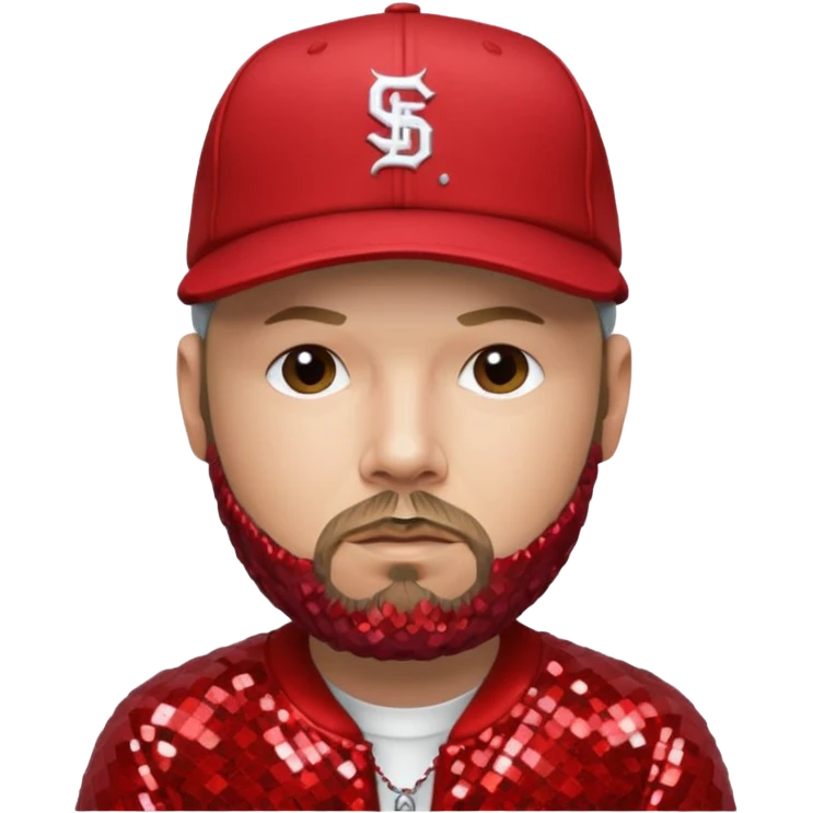 Fred Durst with red sequin outfit emoji