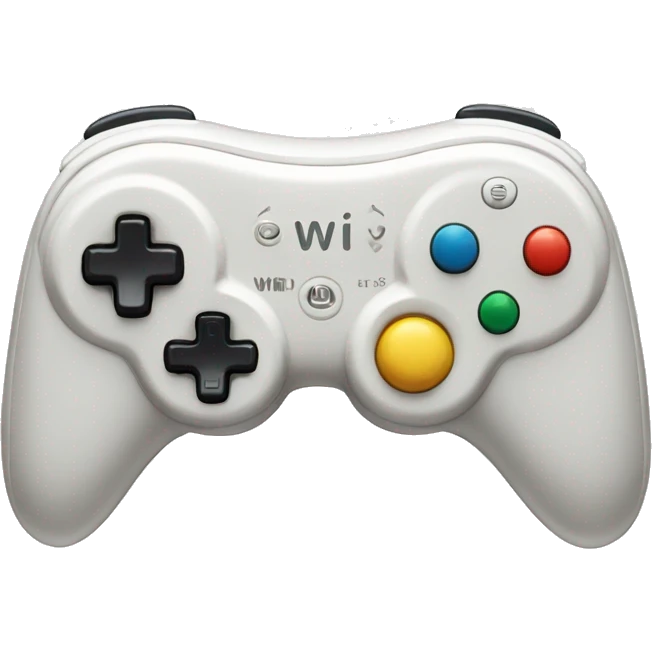 Nintendo Wii controller emoji