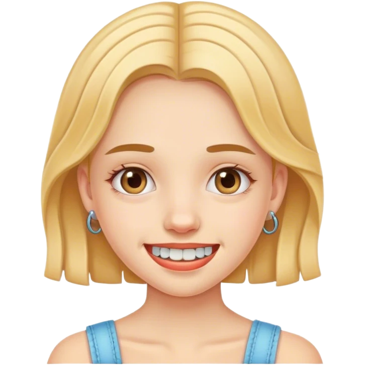 Braces on my sis emoji