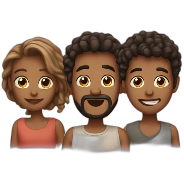 Trio emoji