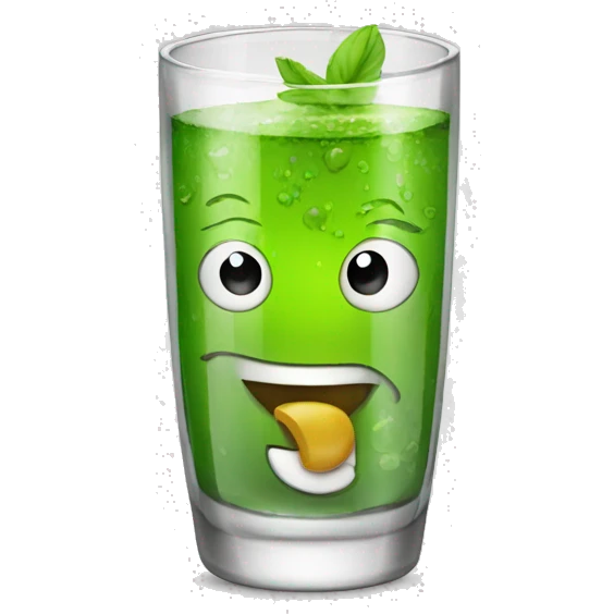 Jus dans un verre emoji